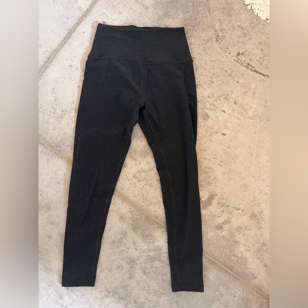 Beyond Yoga Spacedye High-Waisted Black Leggings